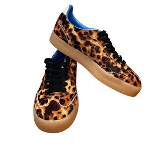 Steve Madden TUX Leopard Low-Top 8 Hair Calf Sneakers Platform